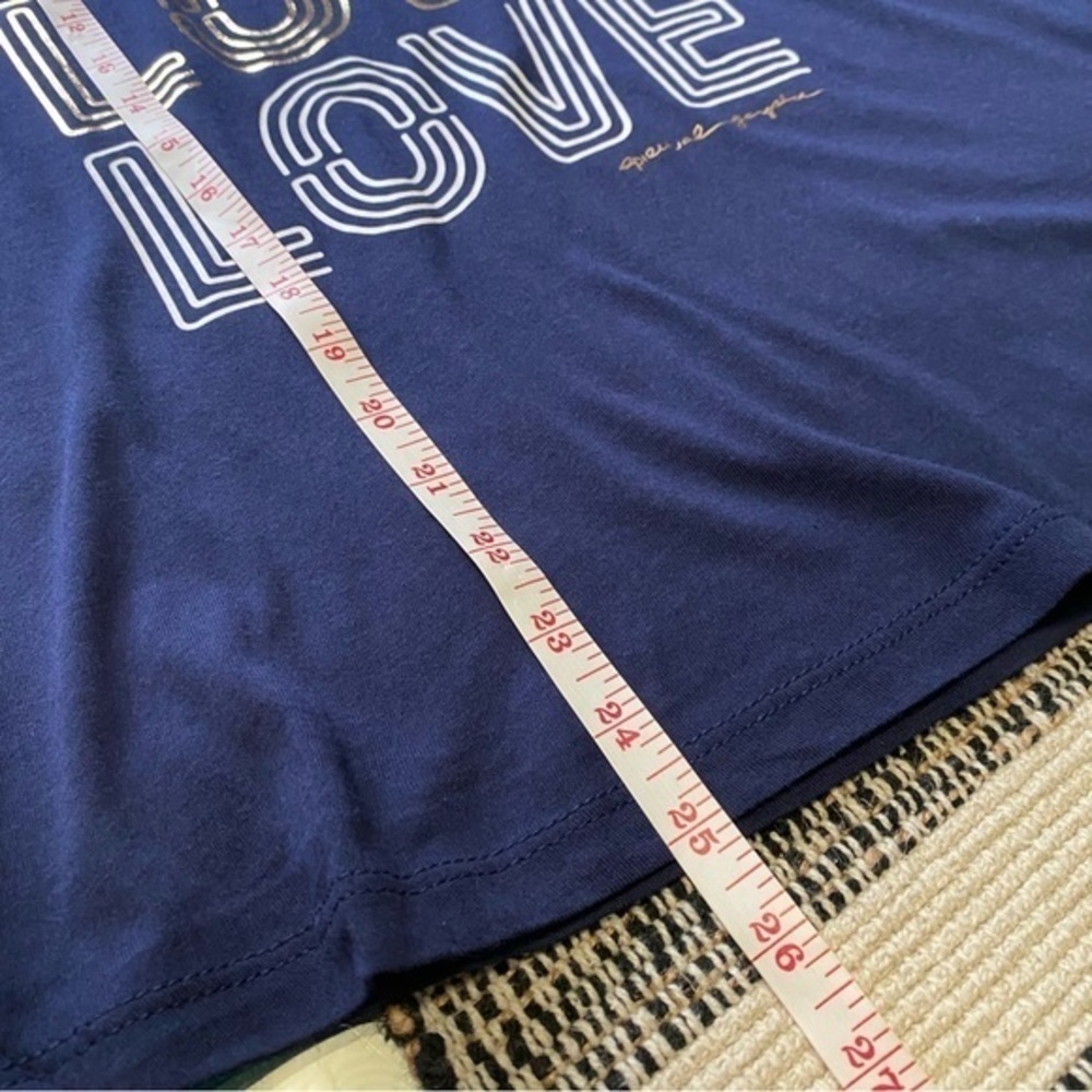 Spiritual Gangster Navy Blue Love Muscle Tank Top - Picture 12 of 13